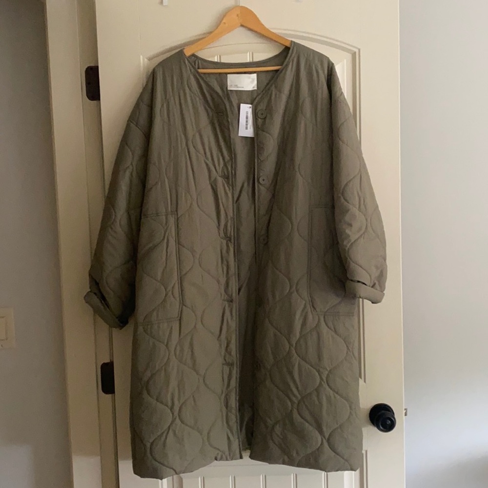 COPY - Oak & Fort quilted jacket NWT